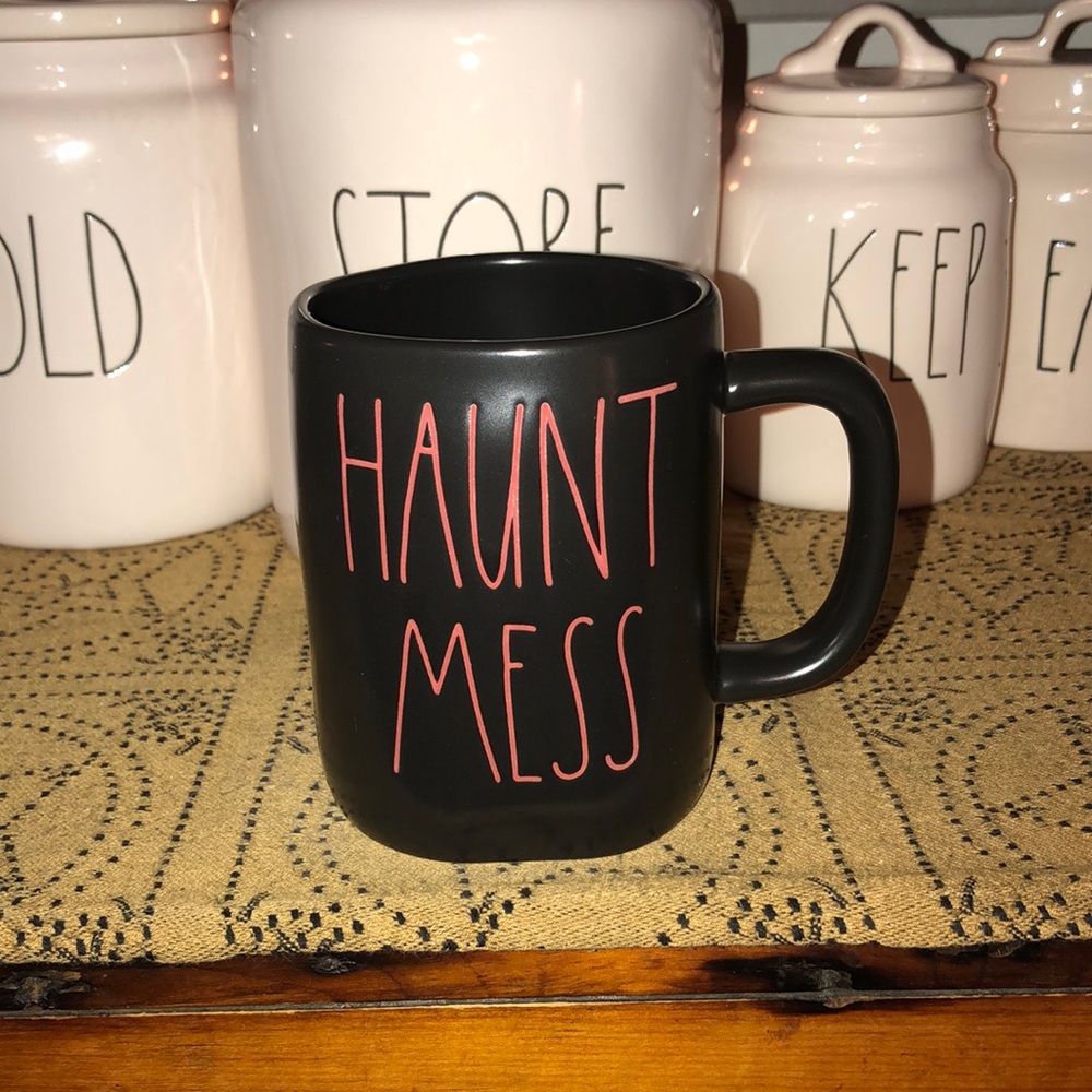 Rae Dunn HAUNT MESS Mug